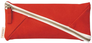 【ピノピノ商品】 LIHIT LAB. HINEMO Wide Open Pen Pouch (Red)