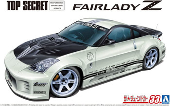 The Tuned Car 1/24 Top Secret Z33 Fairlady Z '05 (Nissan) Plastic