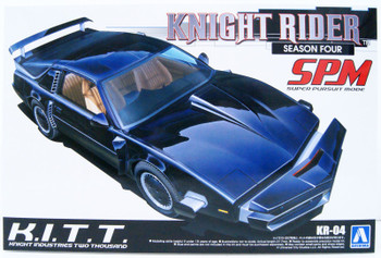 Knight Rider 1/24 K.I.T.T Season 4 SPM (Super Pursuit) Plastic Model