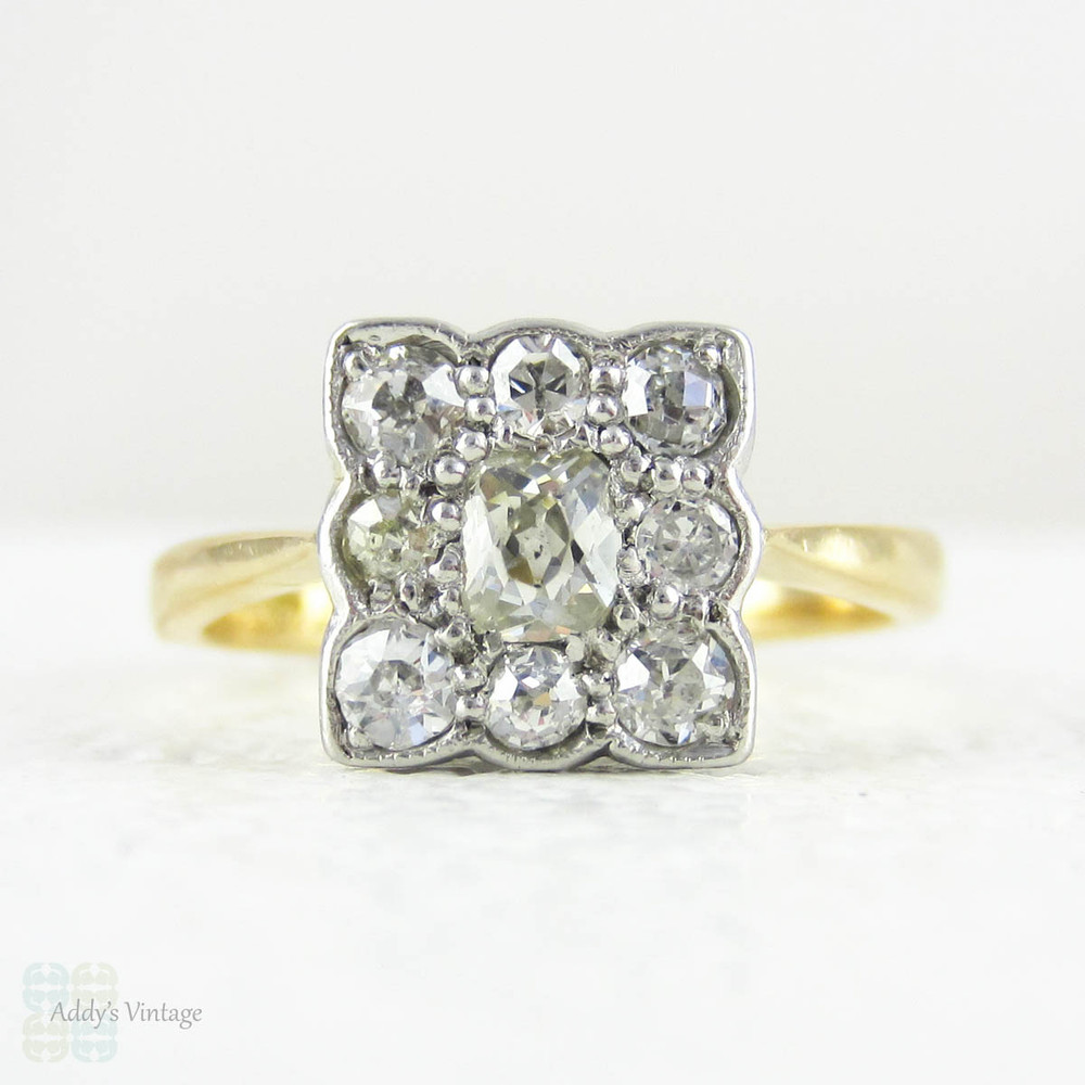 1.50 Carat Princess Cut Side Stones Hidden Halo Diamond Engagement Rin –  Benz & Co Diamonds