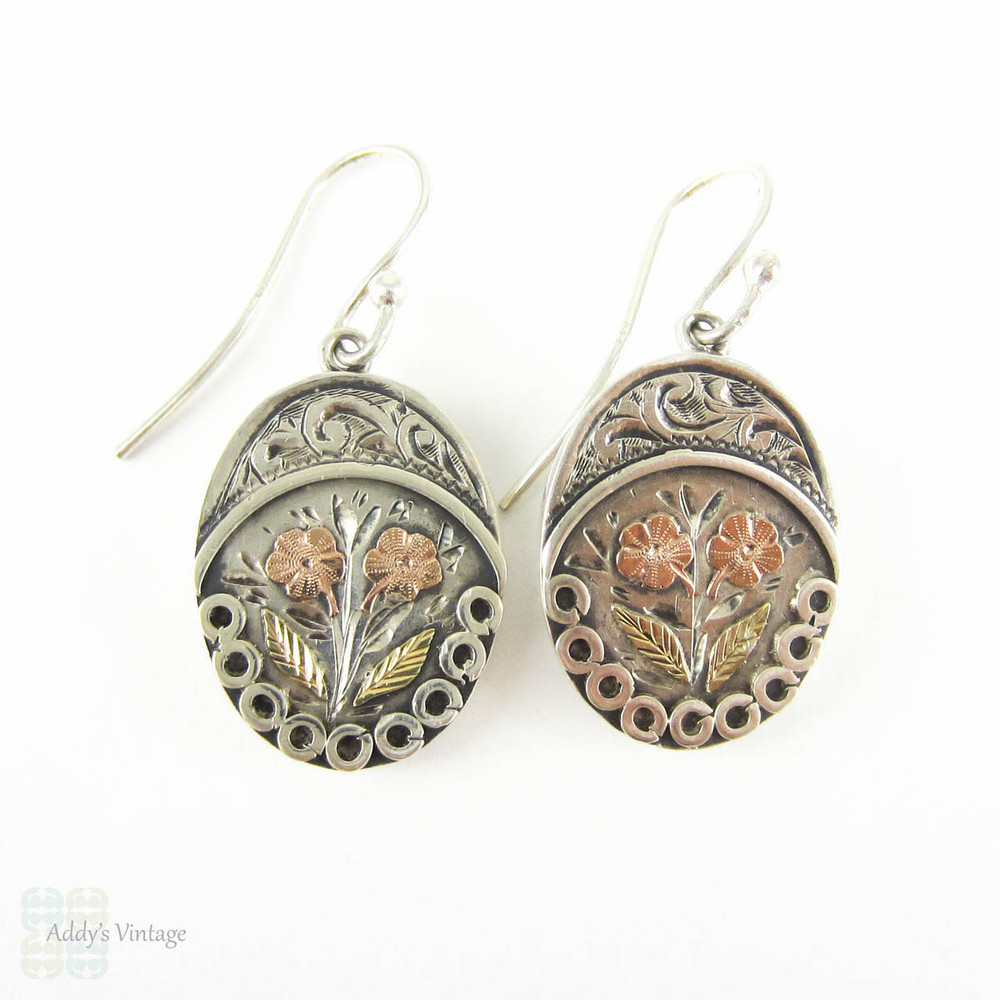 Petal and Vine Fair Trade Oblong Earrings, Cambodia – Cultural Elements