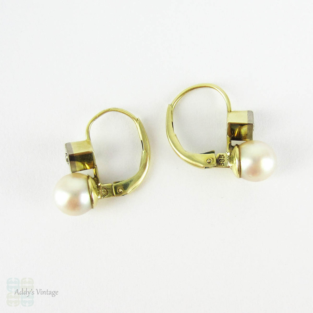 White 14 Karat Stud Earrings 3ctw 120-06275 - R.C. Wahl Jewelers