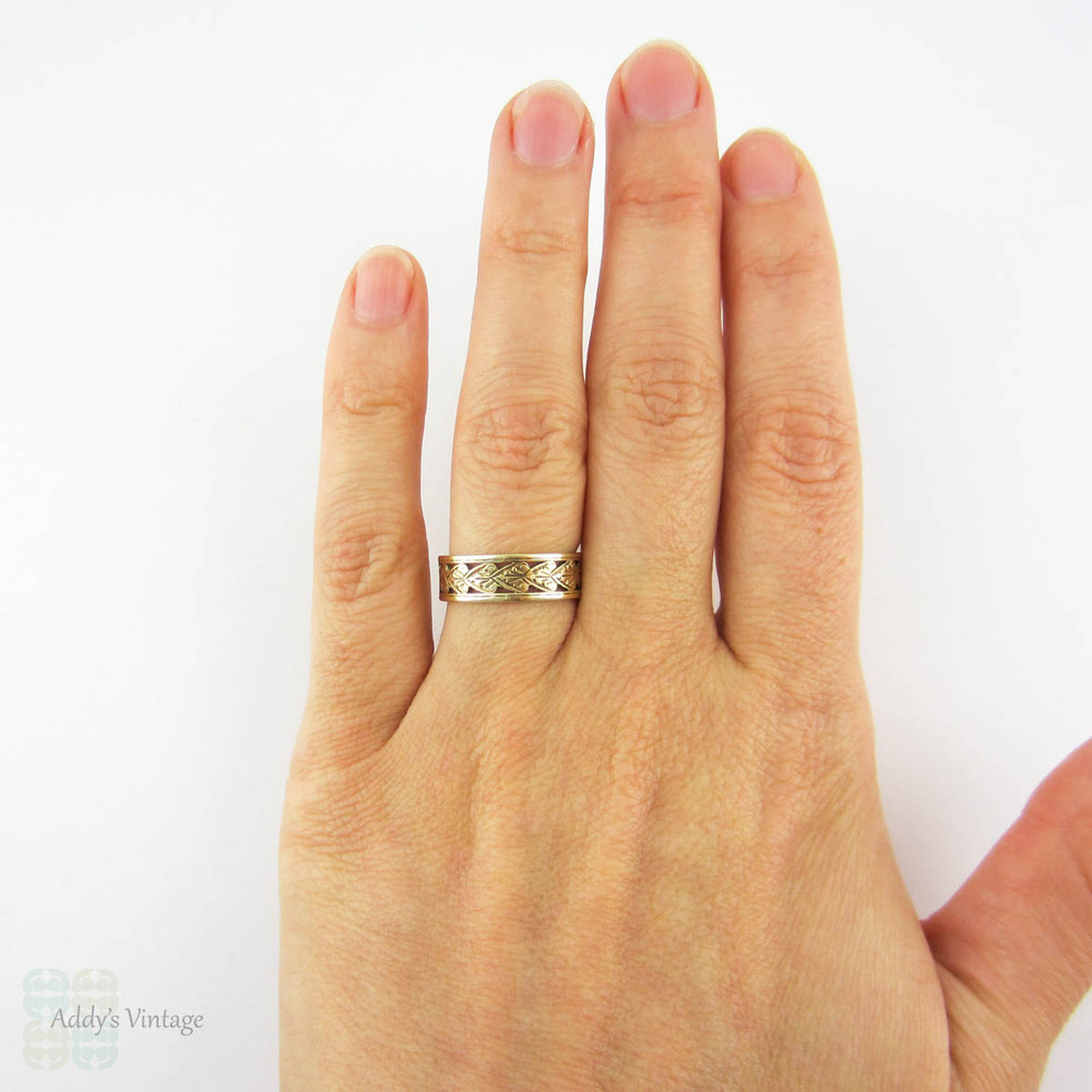 アクセサリー vintage 1960s 9k GOLD BAND RING vintage 1960s 9k GOLD BAND RING アクセサリー