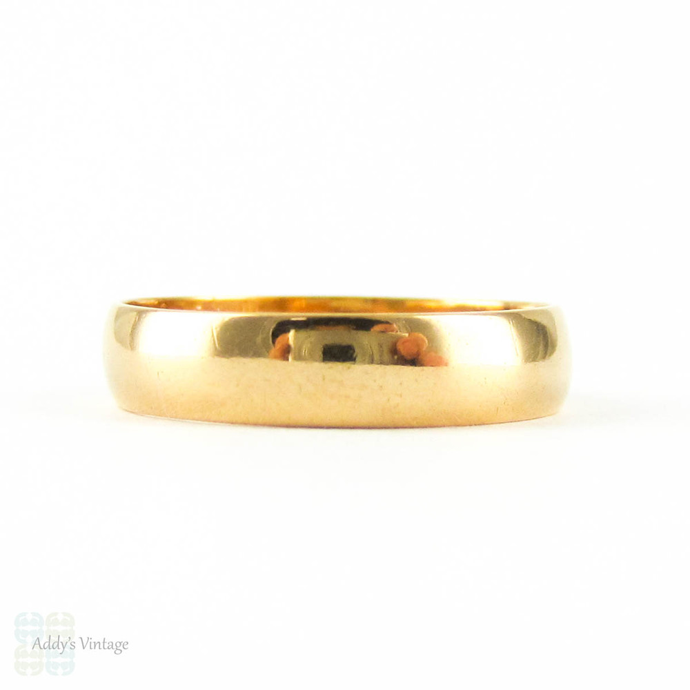 Antique 22 Carat Gold Wedding Ring, Victorian Mens or ... (1000 x 1000 Pixel)