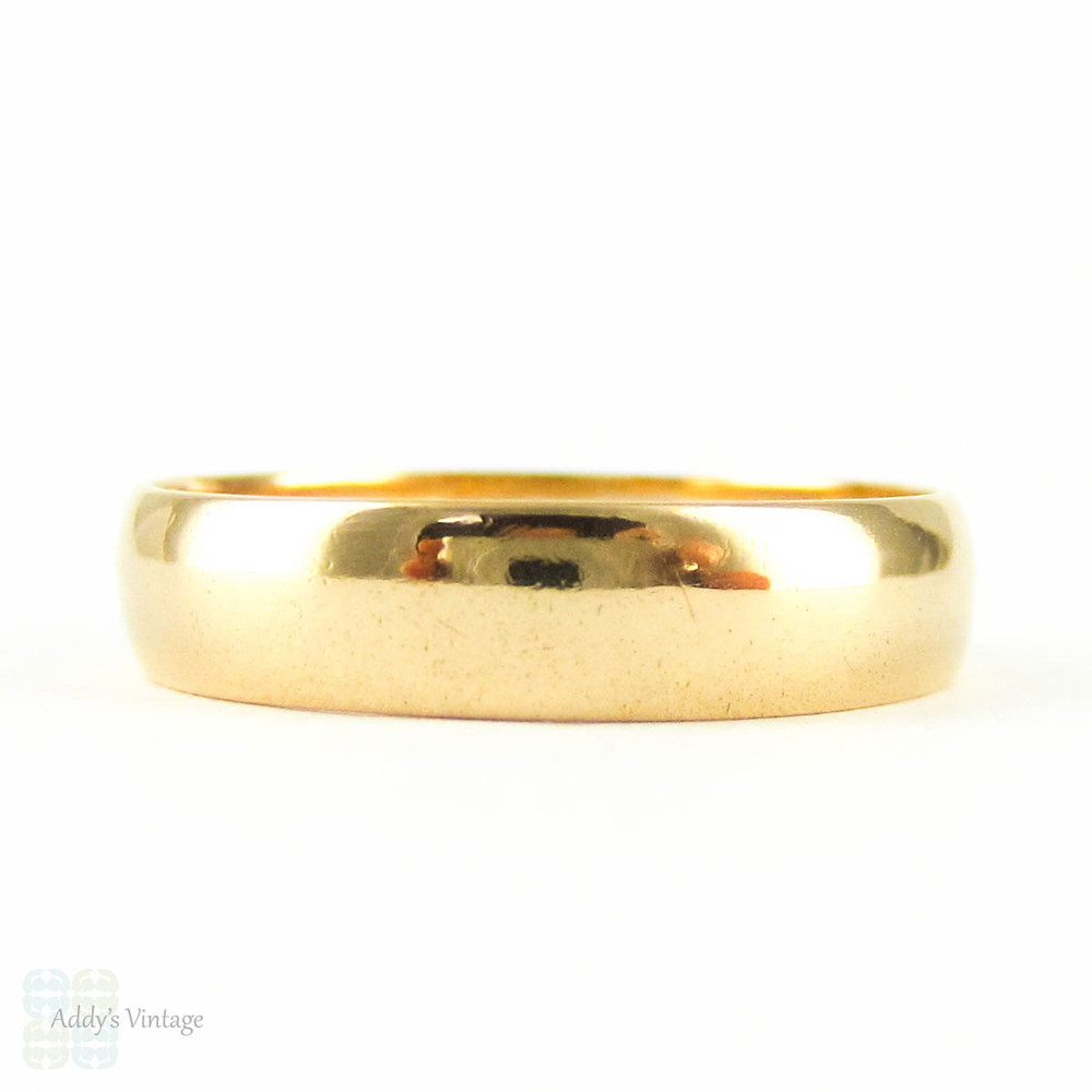 Antique 22 Carat Gold Wedding Ring, Victorian Mens or ... (1000 x 1000 Pixel)
