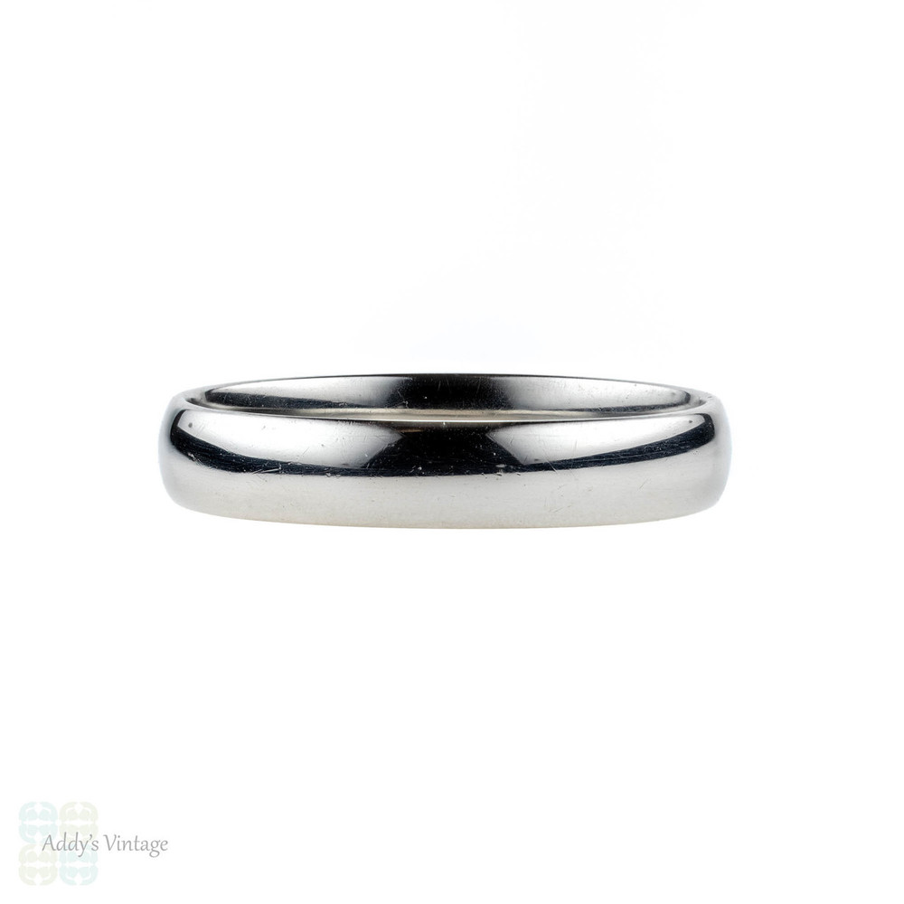 Platinum Men S Wedding Band Classic Court Comfort Fit Ring Size