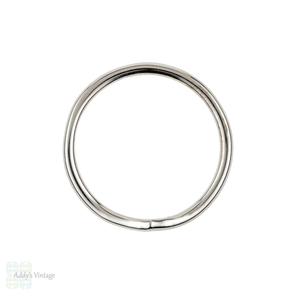 Handmade Wishbone 18ct Gold Wedding Ring, Recycled 18k Rose, Yellow or White Gold 1.5mm Chevron Band.