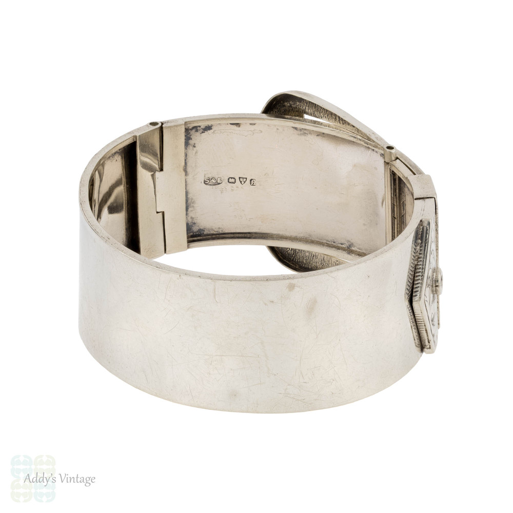 Vintage Diamond Belt Buckle Bangle Bracelet | Fortuna Fine Jewelry Auctions  and Appraisers