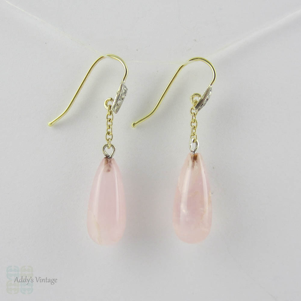 Light Pink Teardrop Earrings, Rose Quartz Pink Czech Glass Earrings,  Elegant Gold Drop Earrings, Minimal Dangle Earrings, Everyday Earrings -  Etsy UK | Glass earrings, Glass drop earrings, Everyday earrings