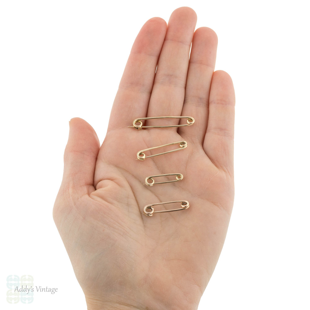 Safety Pin Brooch