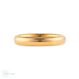 Art Deco 22ct Wedding Ring, 1930s Narrow Ladies 22k Gold Wedding Band Size J / 4.75. Art Deco 22ct Wedding Ring, 1930s Narrow Ladies 22k Gold Wedding Band Size J / 4.75.