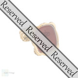 Antique 15ct Gold Carnelian Dragon Engraved Intaglio Fob.