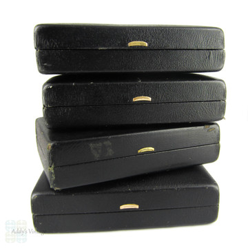 Vintage Ring Case, Storage Box for 30 Rings. Mid 20th Century Multi Ring Display.