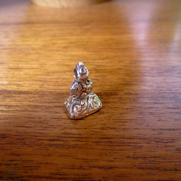 Victorian 15ct Gold Witch Watch Fob, "All Have Their Hobbies" Chalcedony Seal.