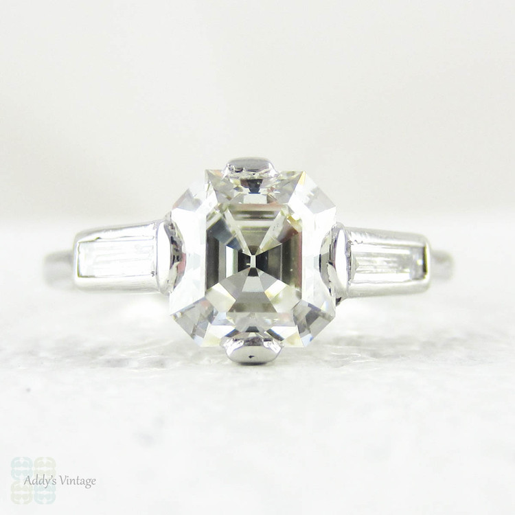 The Intriguing Asscher Cut Engagement Ring – Mark Broumand