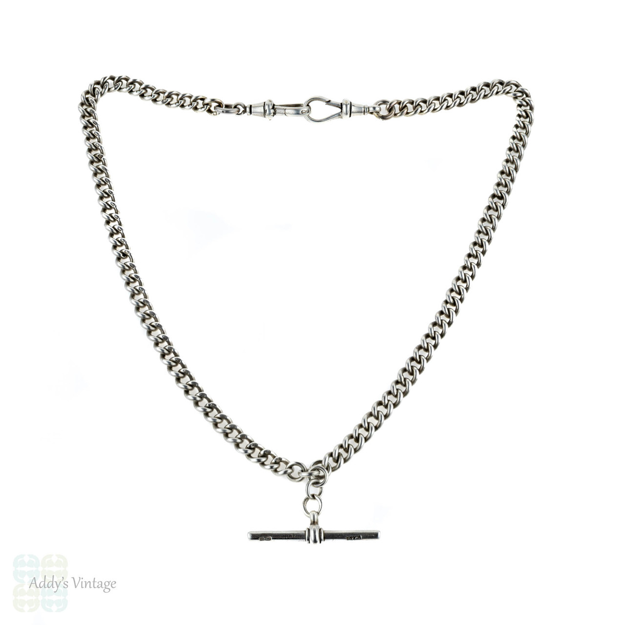 silver albert chain