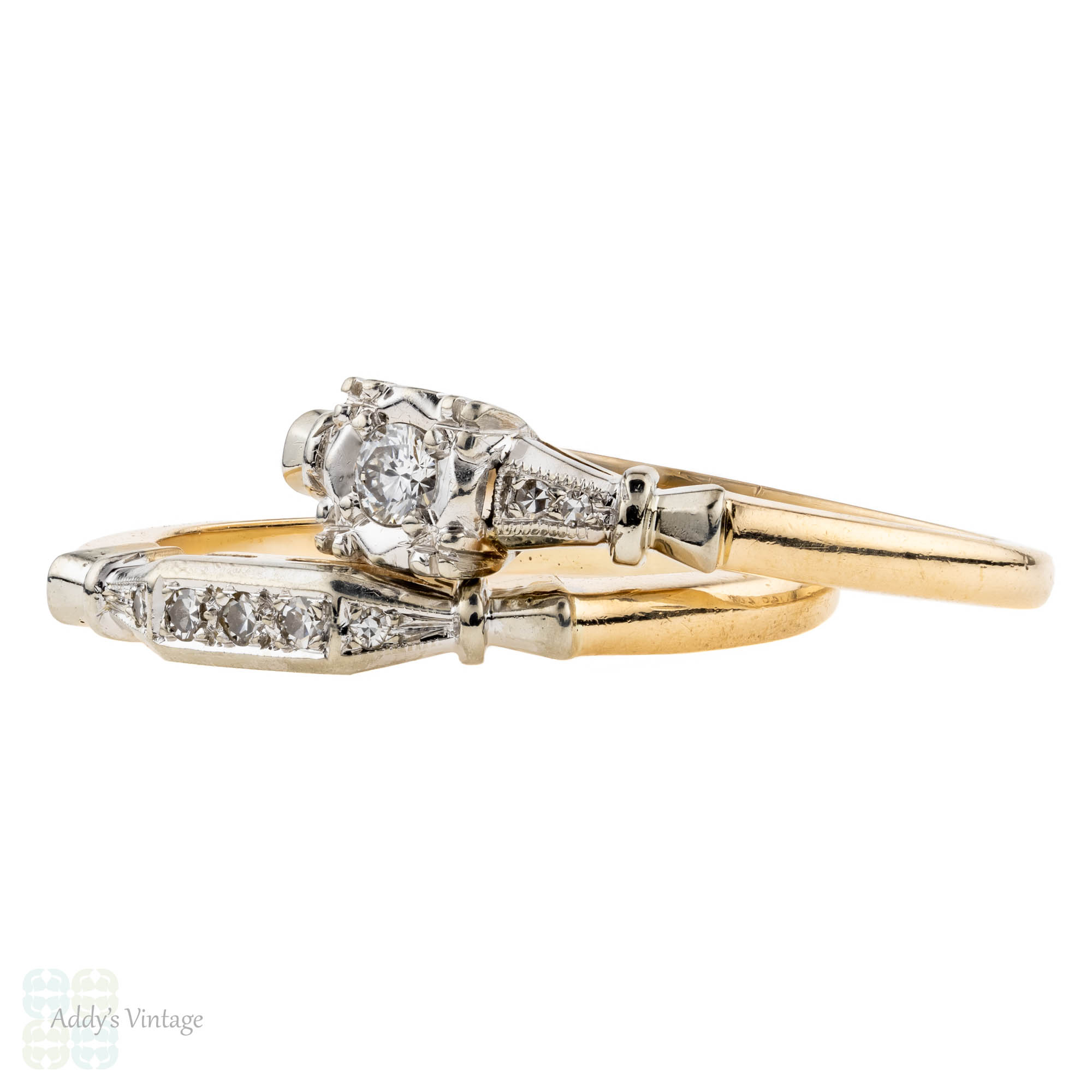 1940s Diamond Engagement Ring 001-101-00409 Cary | Joint Venture Jewelry |  Cary, NC