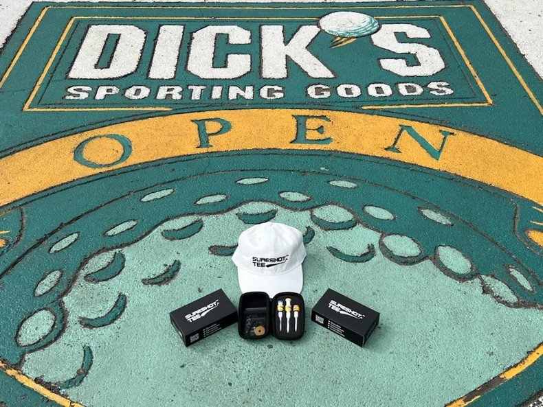 SureShot Tee is an official sponsor at Dick's Sporting Goods Open