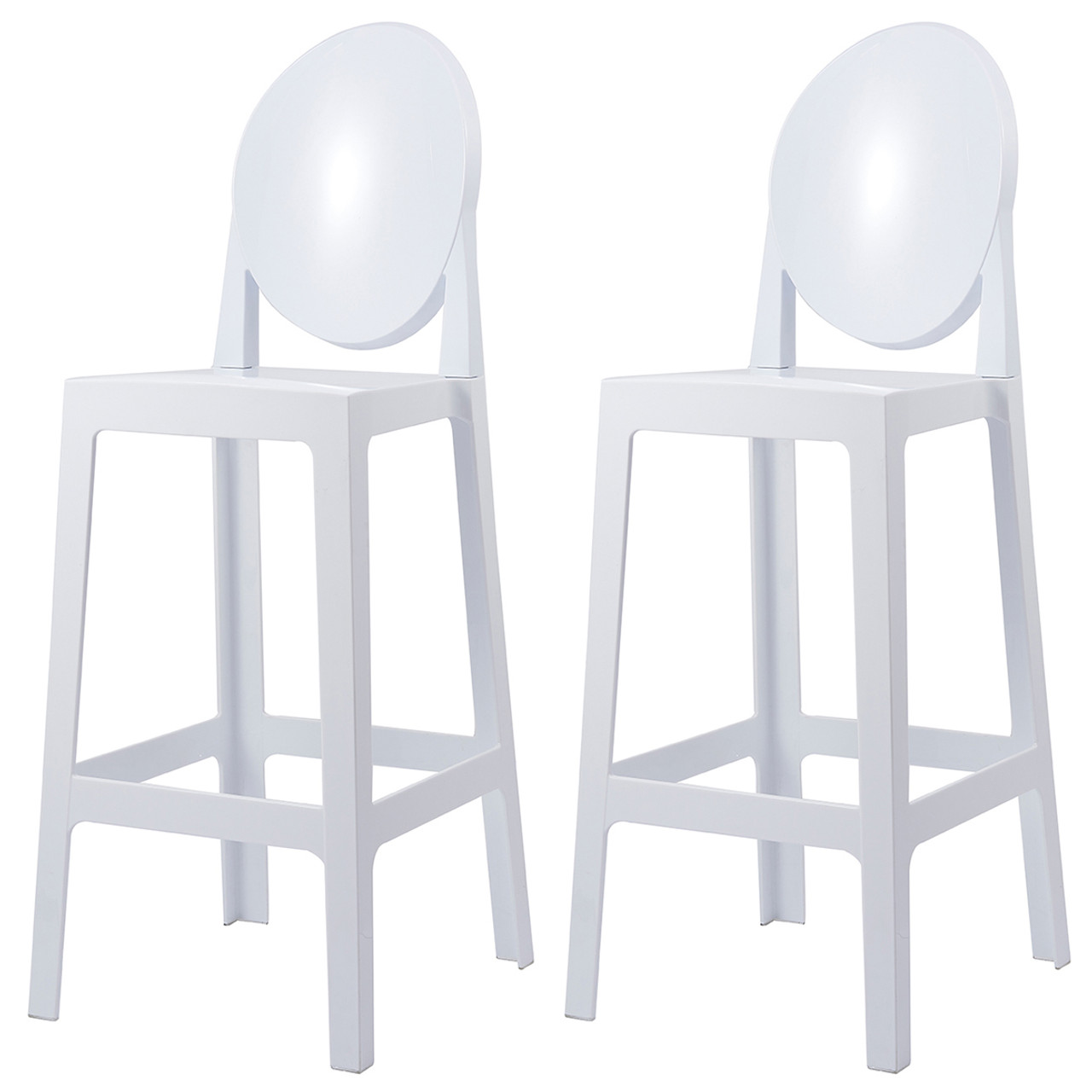 Set of 2, Victoria Style Bar Stools Counter Stools 30" Seat Height