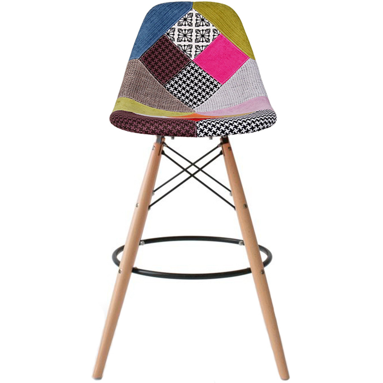 patchwork bar stool