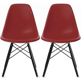 Set of 2, EIFFEL Black Wood Chair
