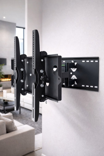Full Motion Dual Arm TV Wall Mount