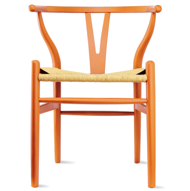 Modern Wishbone Wooden Dining Elbow Chair