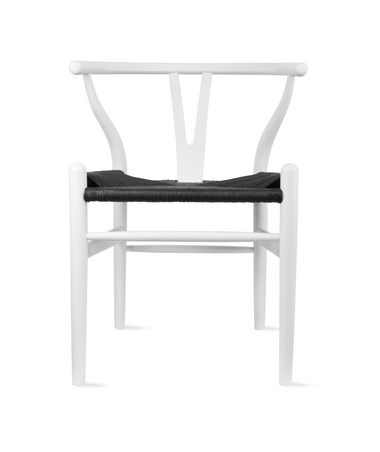 Modern Y Back Wooden Dining Elbow Chair