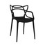 Set of 4, Master Style Plastic Dining Arm Chair For Indoor or Outdoor