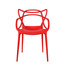 Set of 4, Master Style Plastic Dining Arm Chair For Indoor or Outdoor