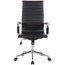 Set of 2 Office High Back With Wheels And Arms Tilt Ribbed Adjustable Height Chair