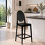 Victoria Style Bar Stool Counter Stool - CLEAR Stool - 30" Seat Height