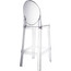 Victoria Style Bar Stool Counter Stool - CLEAR Stool - 30" Seat Height