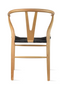 Modern Wishbone Y Back Wooden Dining Elbow Chair