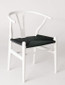 Set of 2 Modern Y Back Wooden Dining Elbow Chair