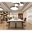 Ergonomic Conference Mid Back Office Armless Ribbed Chair Tilt Adjustable