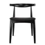 2xhome Modern Wooden Dining Room Elbow Chair With PU Leather (Fully Assembled)