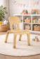 Set of 2 KIDS SIZE Real Wood Side Accent Chair 10" or 12" Seat Height