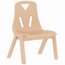 Set of 4 Modern Stackable Plastic Kids Chair 10" or 11.5" seat Height