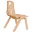 Set of 4 Modern Stackable Plastic Kids Chair 10" or 11.5" seat Height