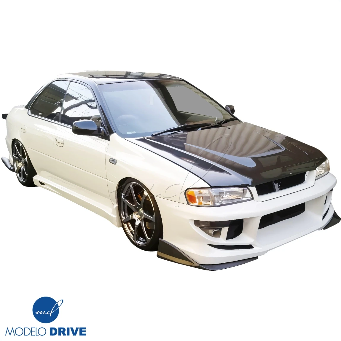 gc8 c west front lip  C-West Aero Set for Mitsubishi Lancer Evolution VIII and Genuine C West Aero Parts