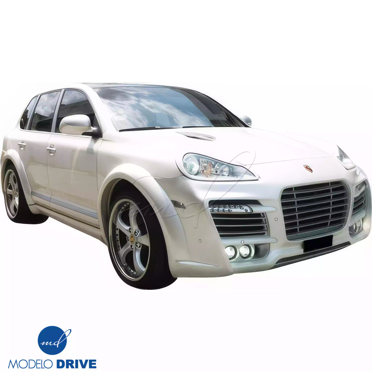 Modelodrive Frp Tart Wide Body Kit 8pc Porsche Cayenne 957 08 10 Modelodrive Overboost Com