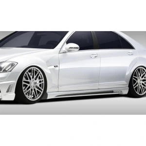 2007-2013 Mercedes S Class Eros Version 2 Side Skirts - image 1