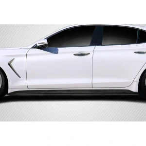 2019-2023 Genesis G70 MSR Carbon Fiber Side Skirts - image 1