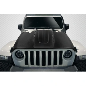 2018-2025 Jeep Wrangler Energy Carbon Fiber Hood - image 1