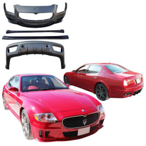 VSaero FRP WAL Body Kit 4pc for Maserati Quattroporte 2009-2012 - image 1 VSaero FRP WAL Body Kit 4pc for Maserati Quattroporte 2009-2012 - image 1