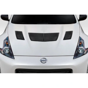 2009-2020 Nissan 370Z Z34 GT1 Hood Vents - 3 Piece - image 1