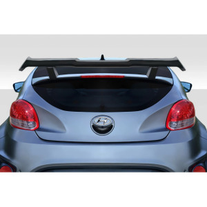 2012-2017 Hyundai Veloster Nobo Rear Wing Spoiler - 3 Piece ( non turbo ) - image 1
