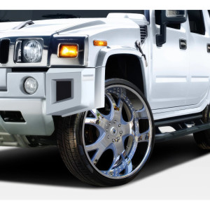 2003-2009 Hummer H2 Duraflex BR-N Fender Flares - 6 Piece - image 1