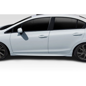 2012-2015 Honda Civic 4DR Type M Side Skirts - 2 Piece - image 1